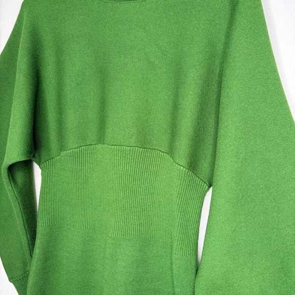 Modern Citizens Green Moya Mock Neck Sweater Dress - Picture 4 of 7